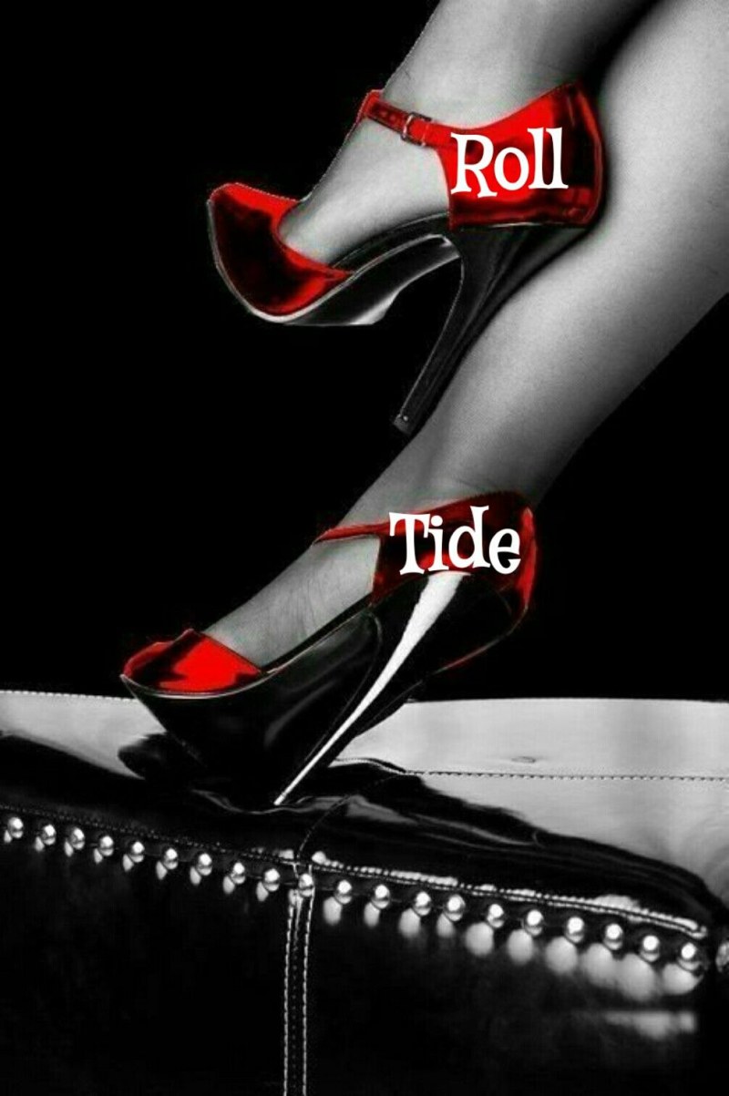 Women's feet in nylon