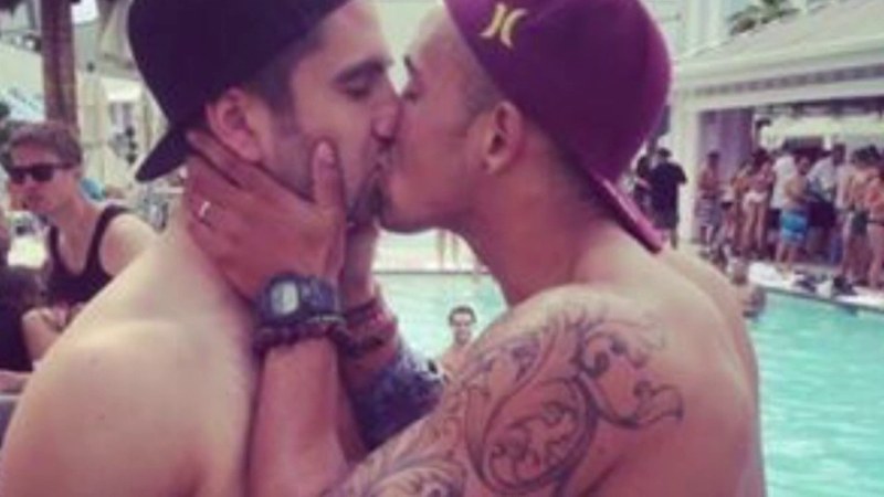 Tattooed Kissing Guys