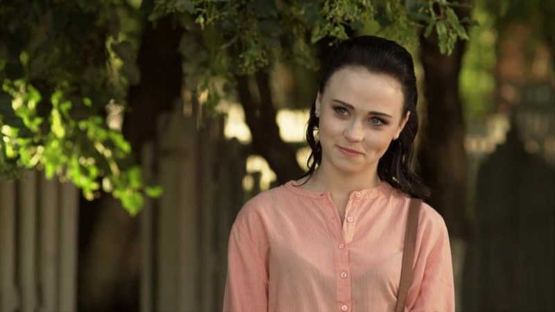 Yana Glushchenko with her son