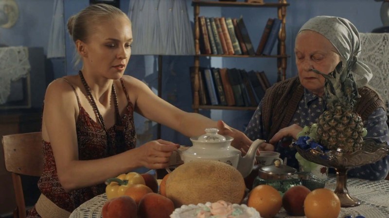 Yana Glushchenko in childhood