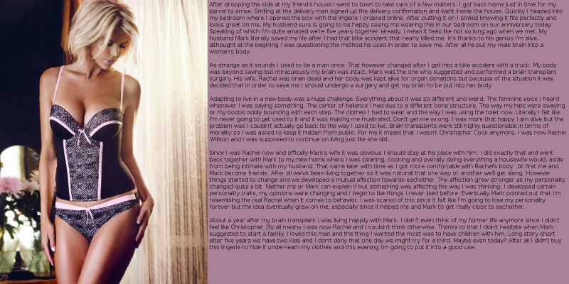 TG Captions dancing swimsuit