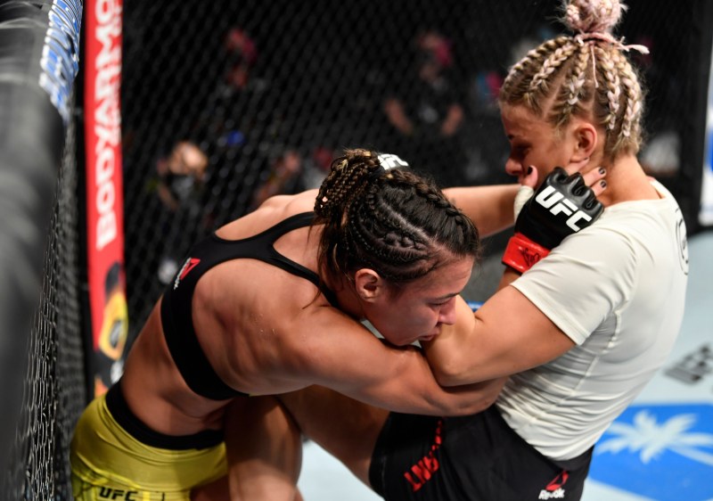 Amanda Ribas (Brazil) vs. Angela Hill (USA)