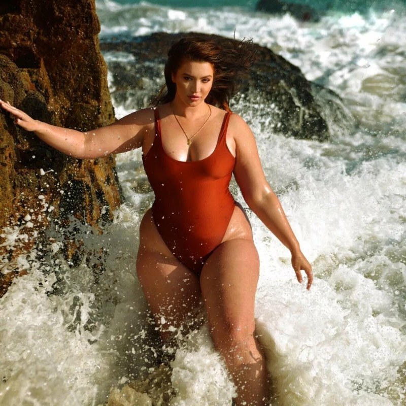 Fat girls in thongs on the beach