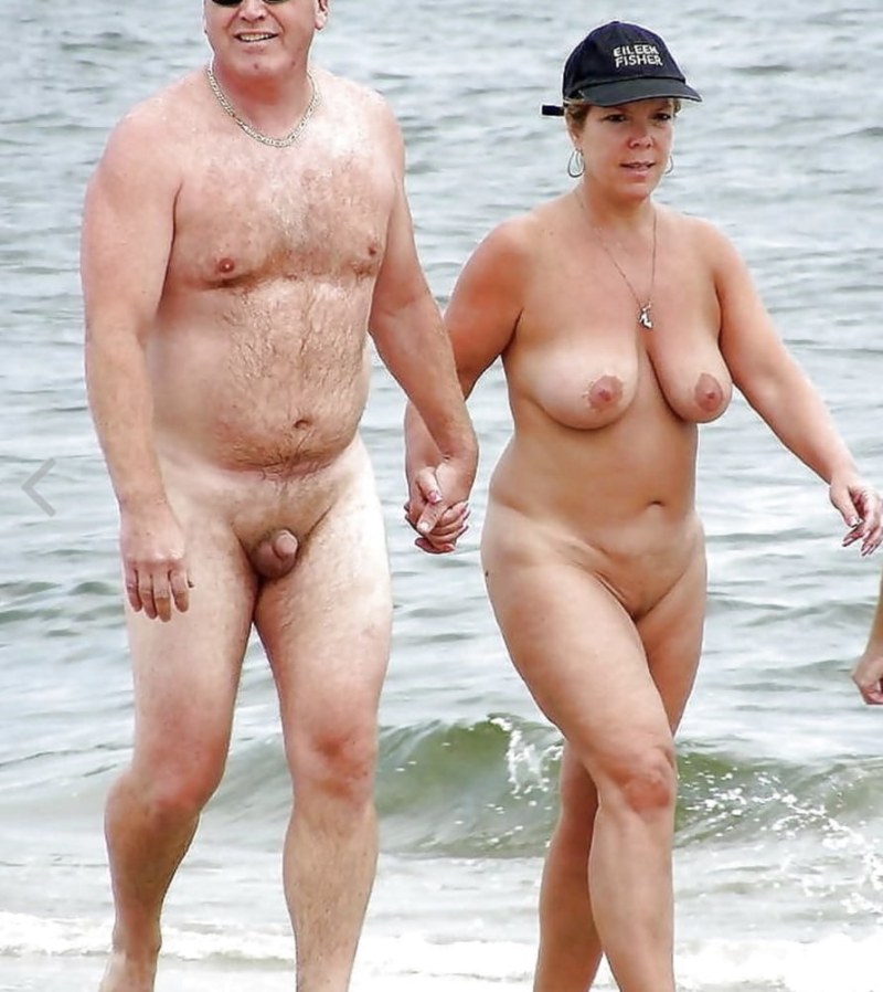 Naked elderly couples