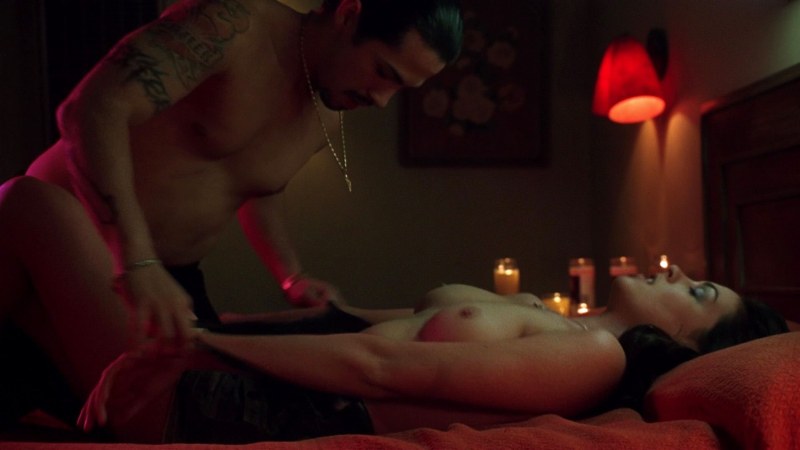 Naked Anne Hathaway in stockings