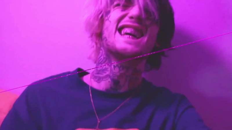 Lil Peep in red