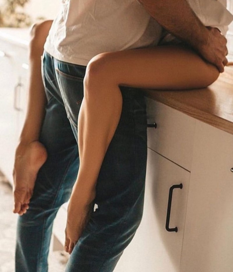 Sister in the kitchen