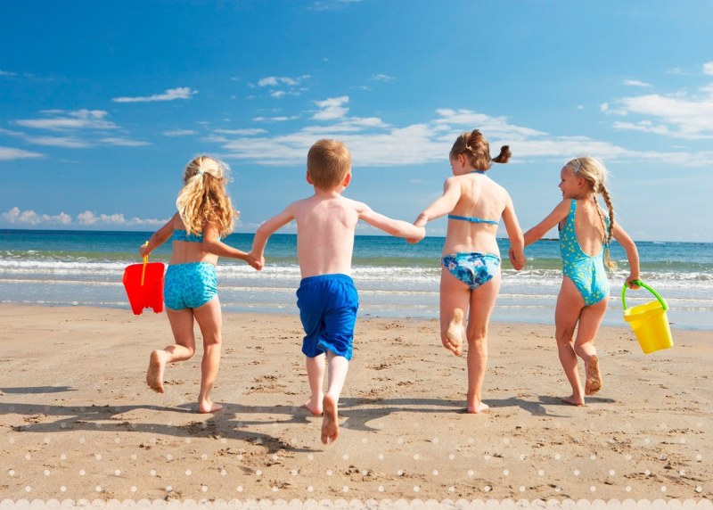Beach volleyball girl