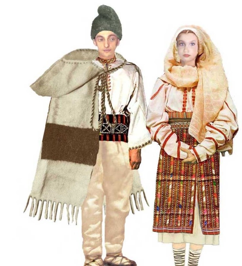 Elements of the Moldovan costume