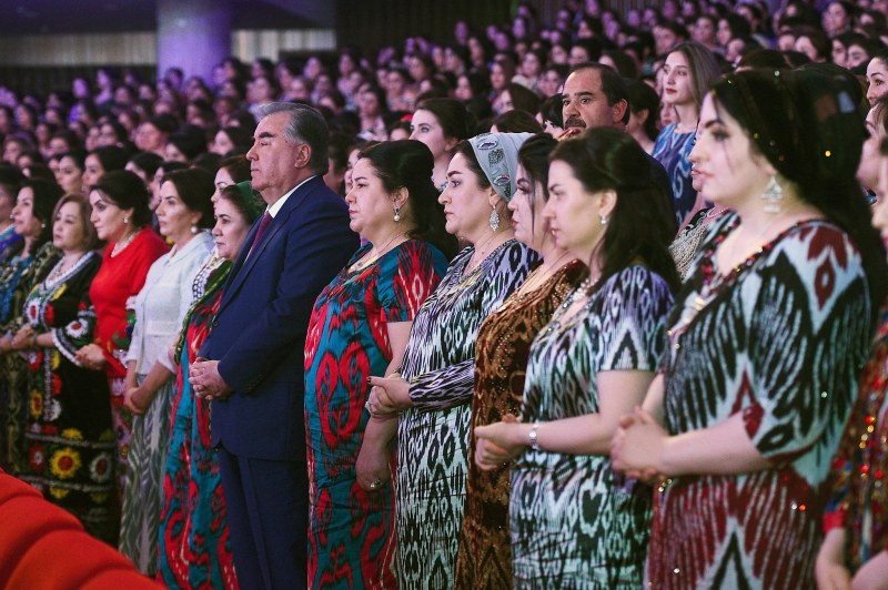 The family of Tajikistan President Emomali Rahmon