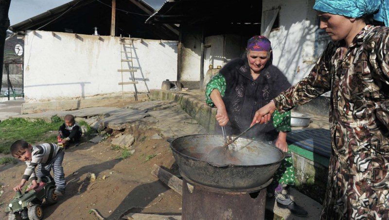 Navruz in Tajikistan Sumanak