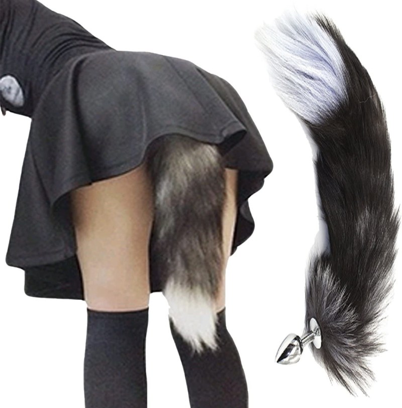 Tail in the ass homemade