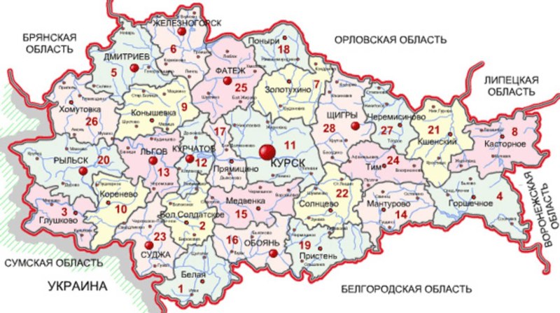 Krasnoyarsk tram scheme