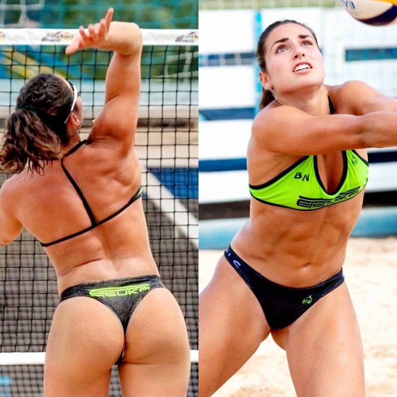 Michelle Jenneke's ass