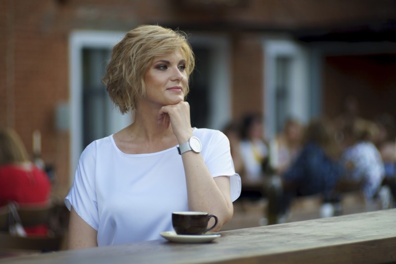 Elena Lisovskaya in a swimsuit