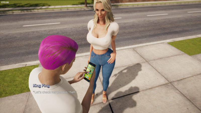 Mature with a young boy