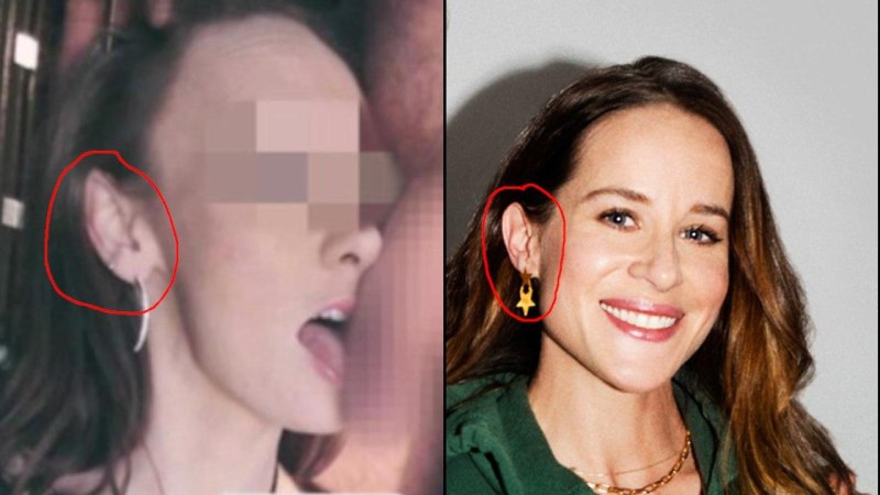 The brides show the legs