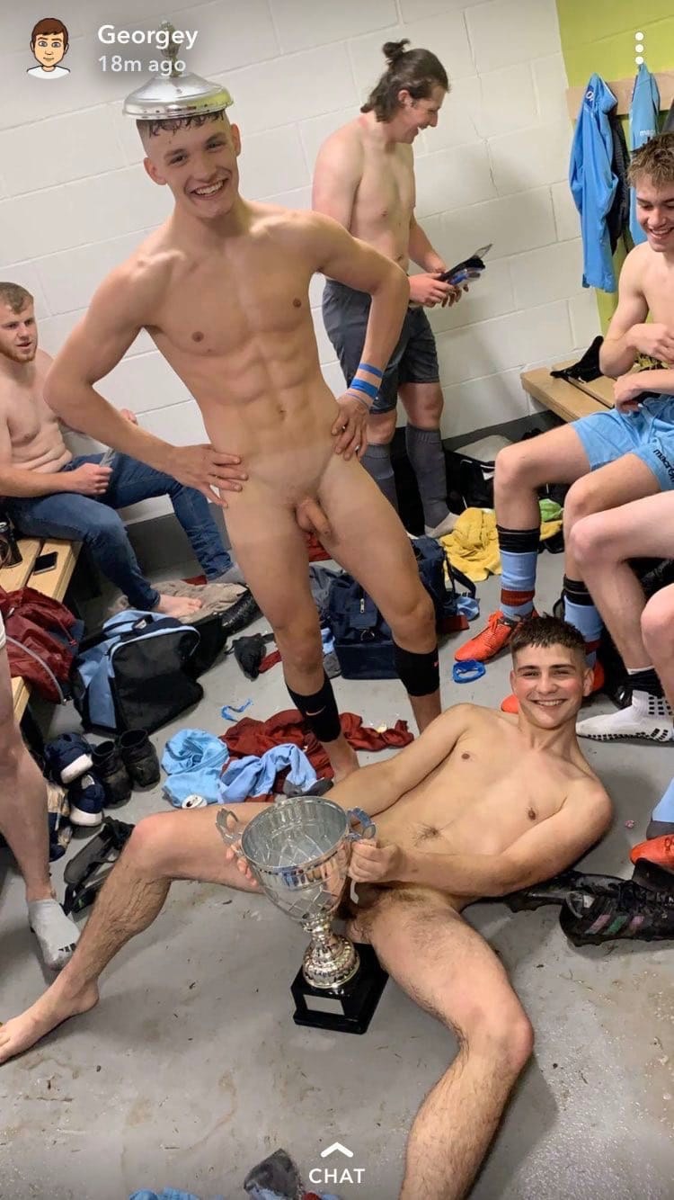 Gay Buff Men Having Sex in the Locker Room