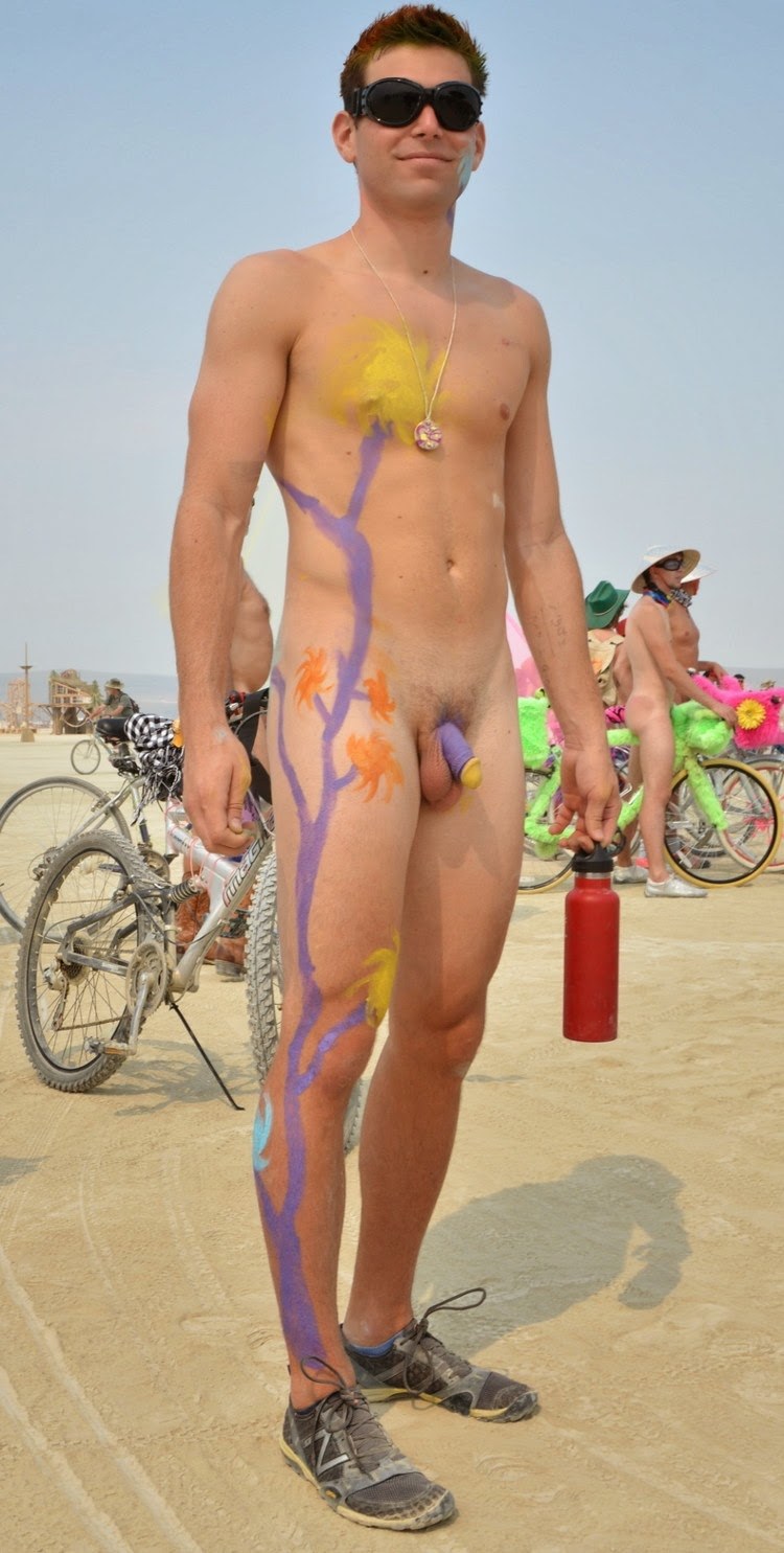 Naked girls on a public beach