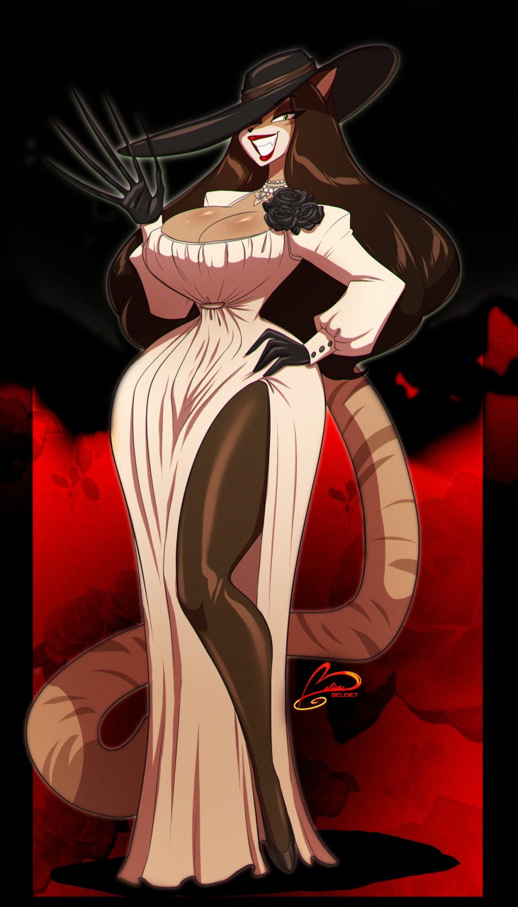 Resident Evil Village Dimitresco in a swimsuit