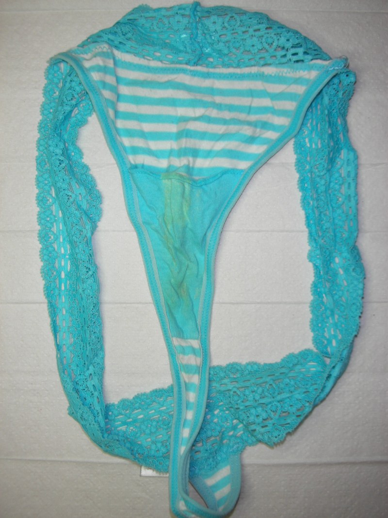 Women's worn panties front