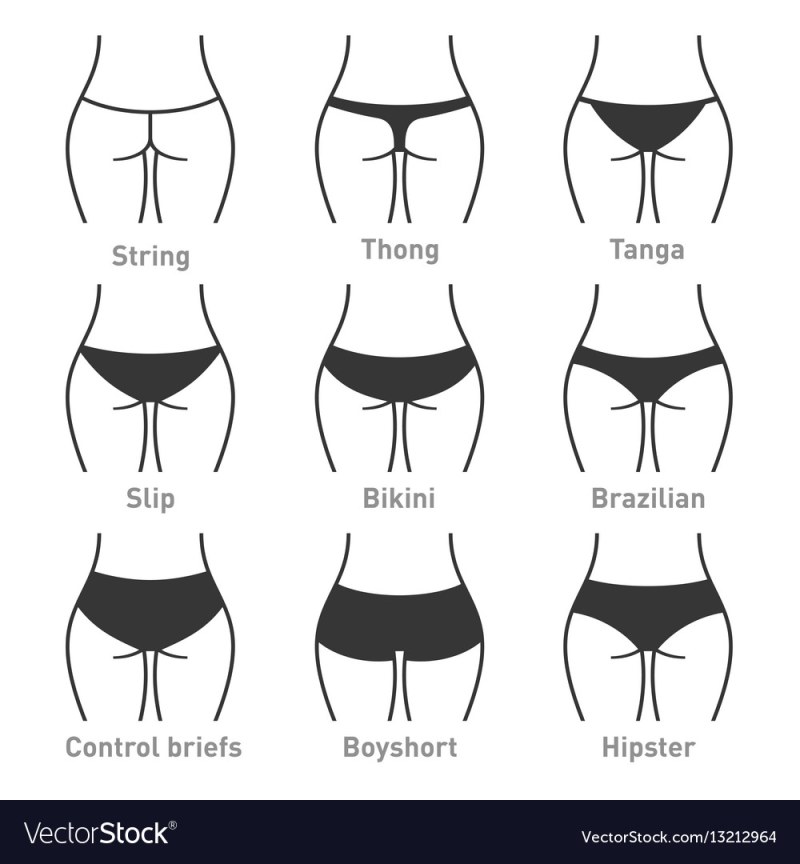 Types of female panties