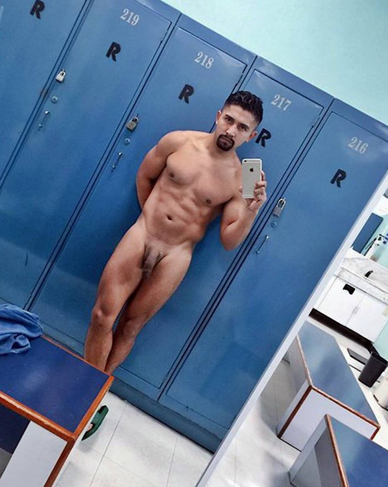 Naked Male in Locker Room Fit Casting Com