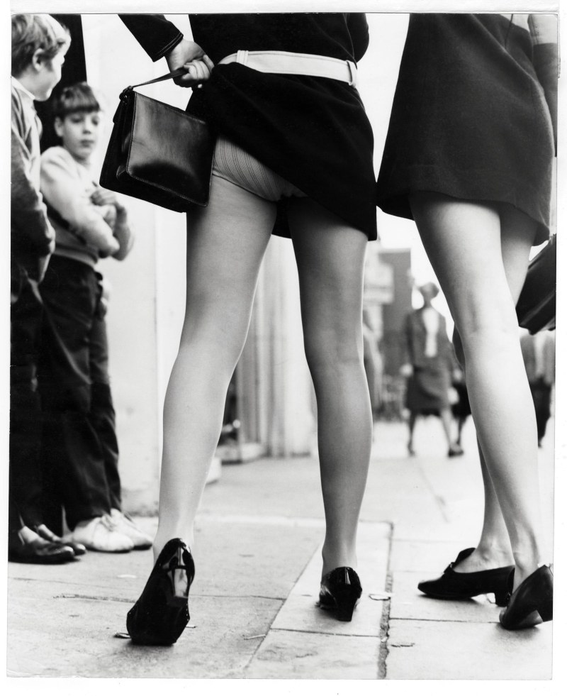 Micro skirts are publicly