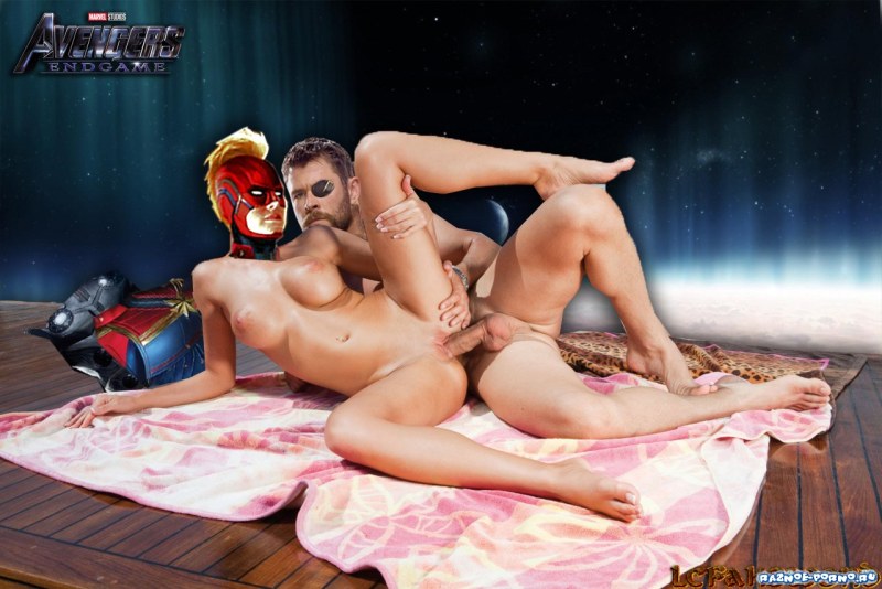 Brig Larson Captain Marvel BDSM