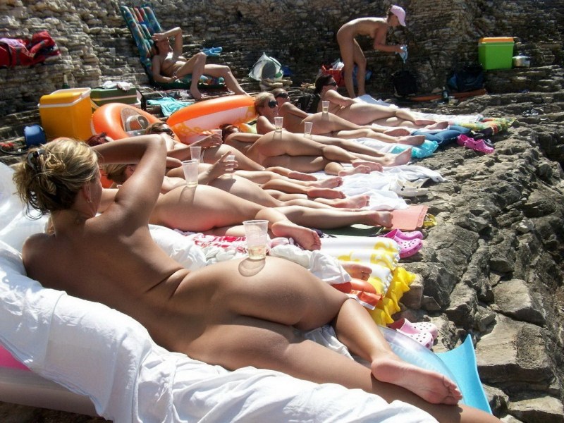 Nudist resort