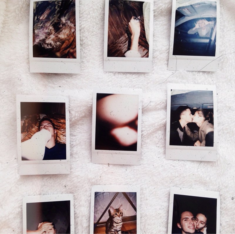 Correspondence with photos of naked