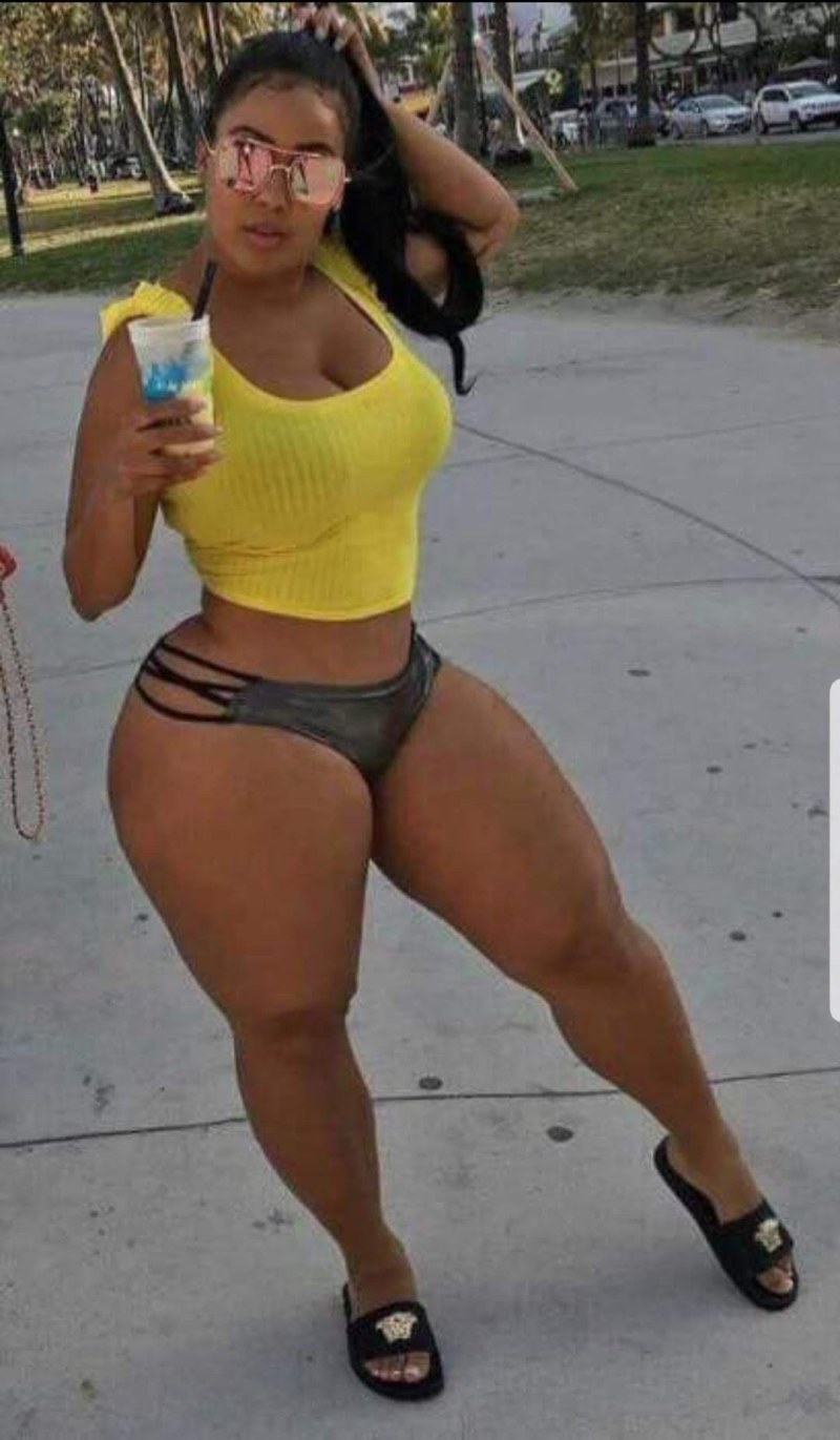 Women's thick hips