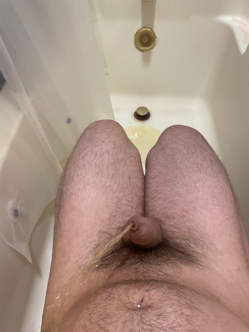 Naked guys pierce in nature