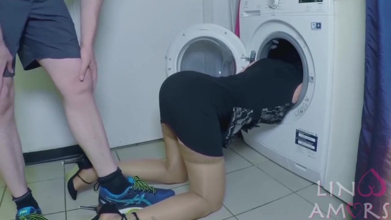 Stuck in a washing machine