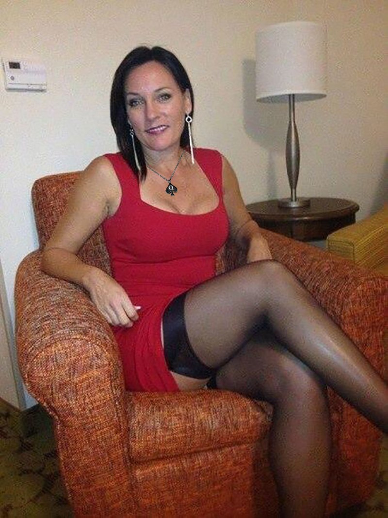 Mature brunette