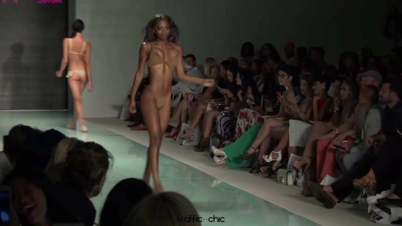 Mercedes Benz Fashion Week 2011 Nipple Nude