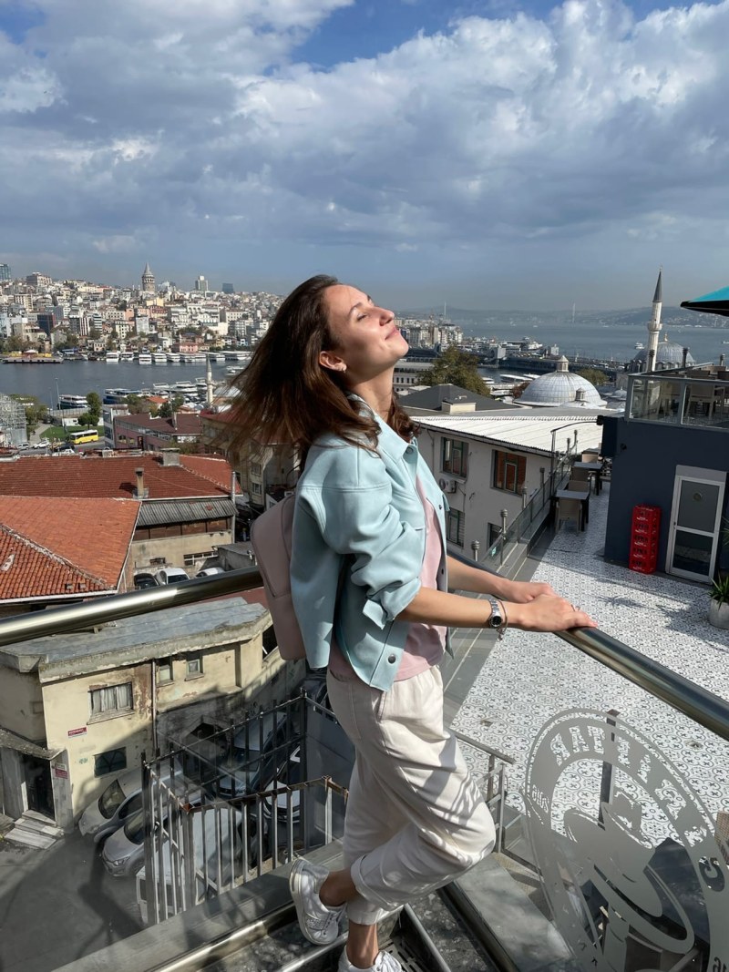 Actress Nargiz Salmonova