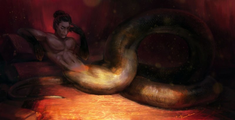 Hentai Transformation of Lamia