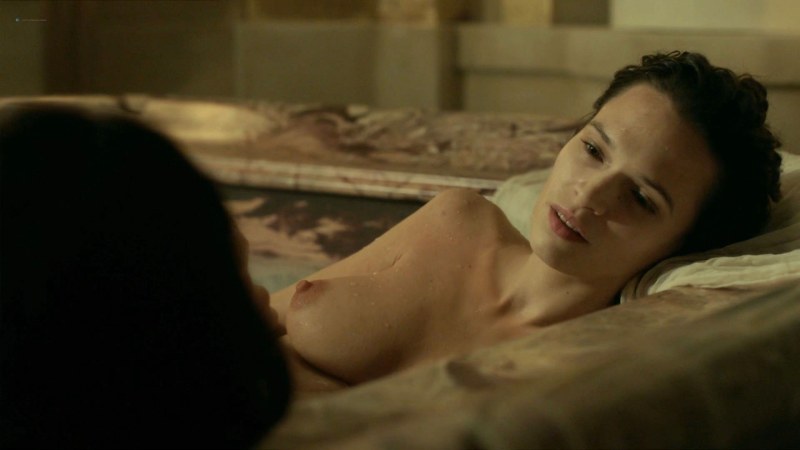 Naked Anna Bryster in the series Versailles