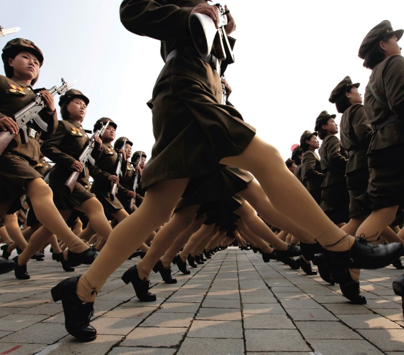 Women in the army of North Korea