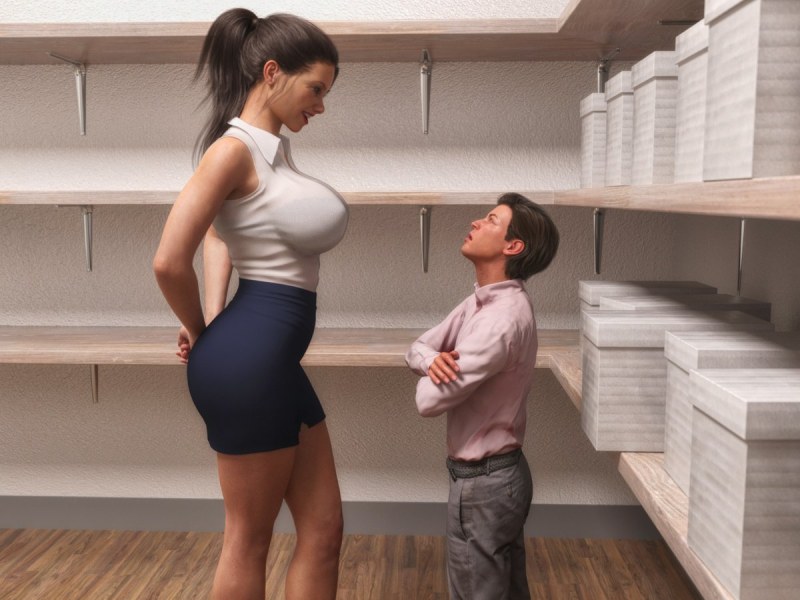 3D Lift Carry Mini Giantess