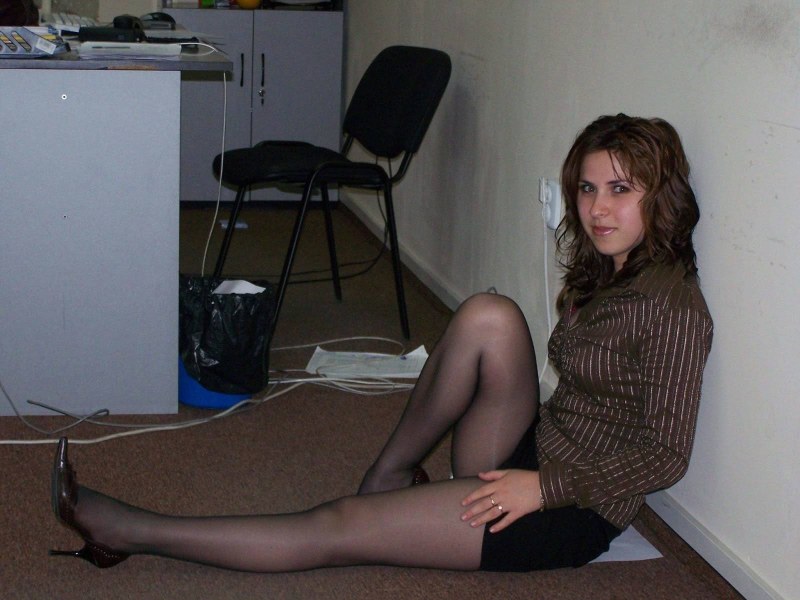 Russian wives in stockings Private