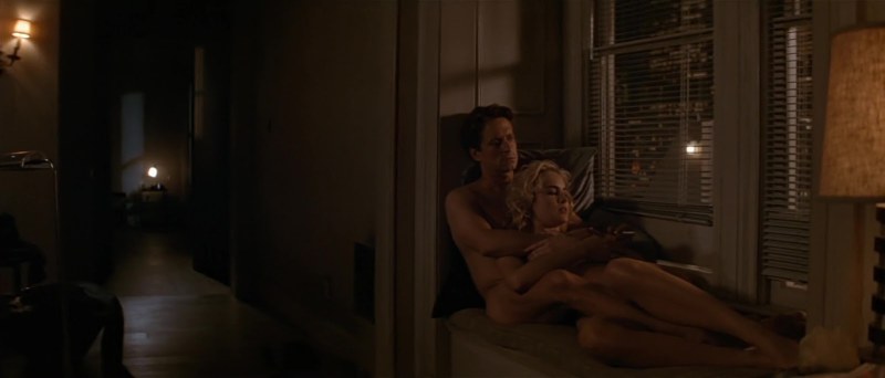Naked Sharon Stone in the film Basic Instinct 1992