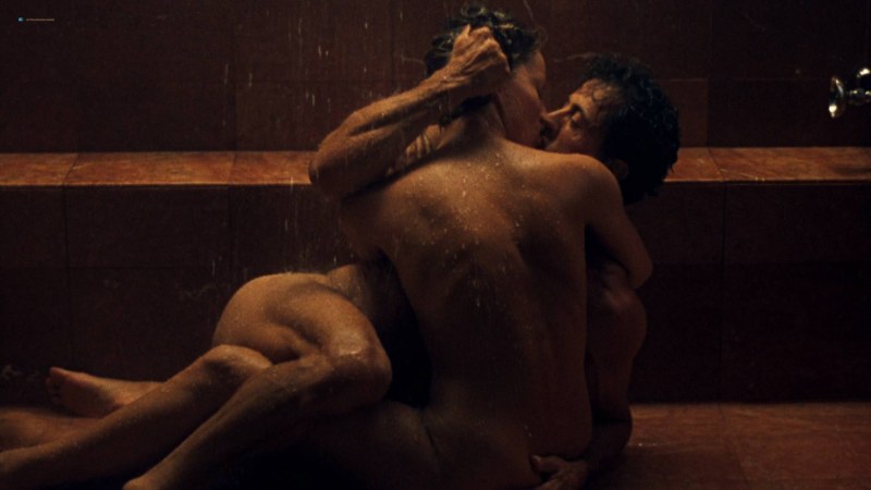 Naked Sharon Stone in the film Basic Instinct 1992