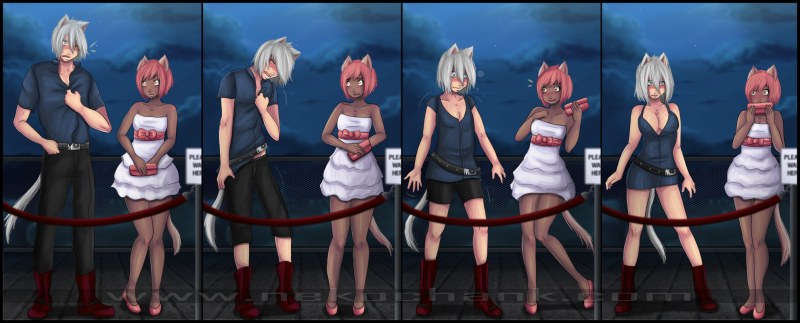 Collection TG Transformation Body Swap News 2017