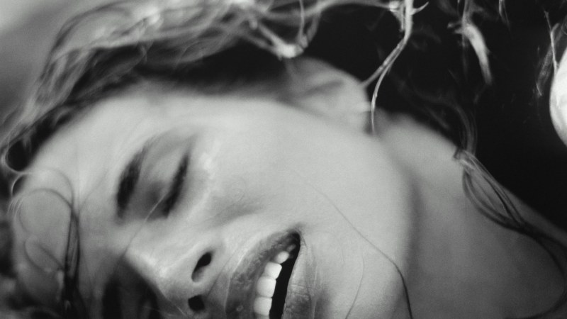 Female face in ecstasy