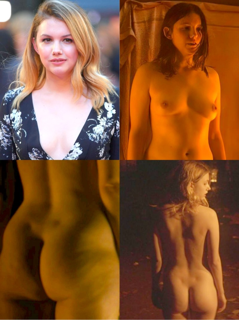 Completely naked Hannah Murray