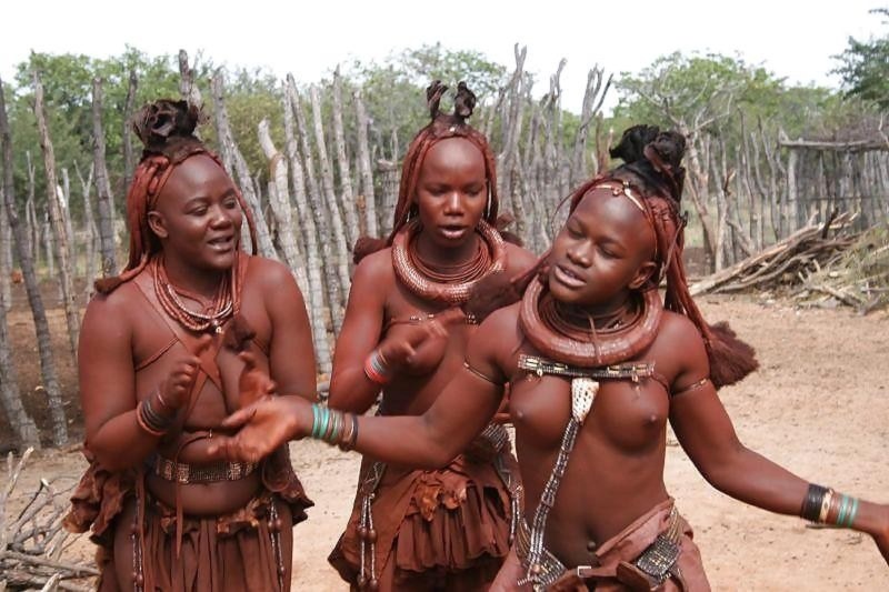 Tits of African women