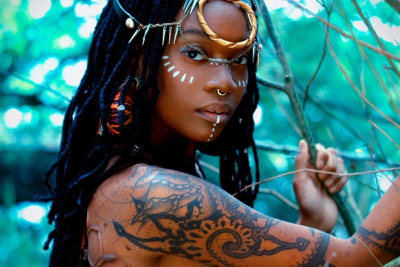 Naked black women in tribes