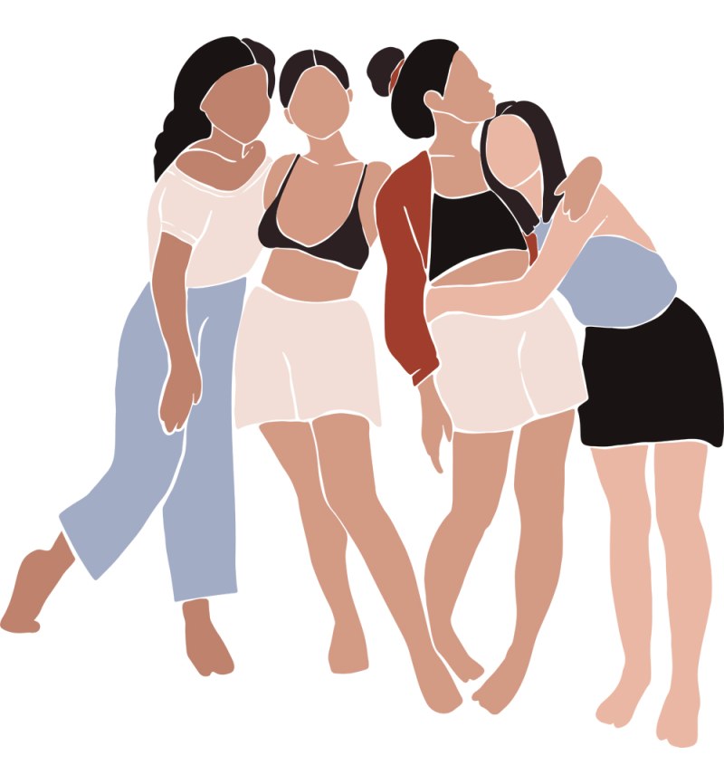 Home ladies in shorts